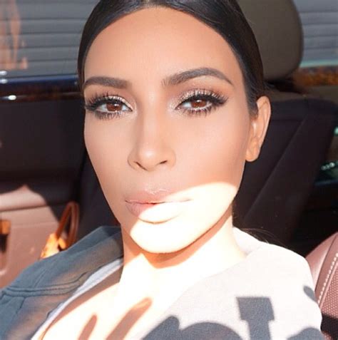 kim kardashian s make up artist reveals secret to her perfect brows