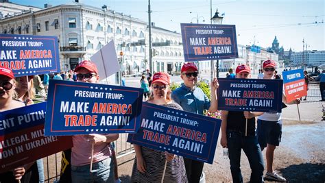 Minor Rallies Planned During Trump Putin Summit In Helsinki Police