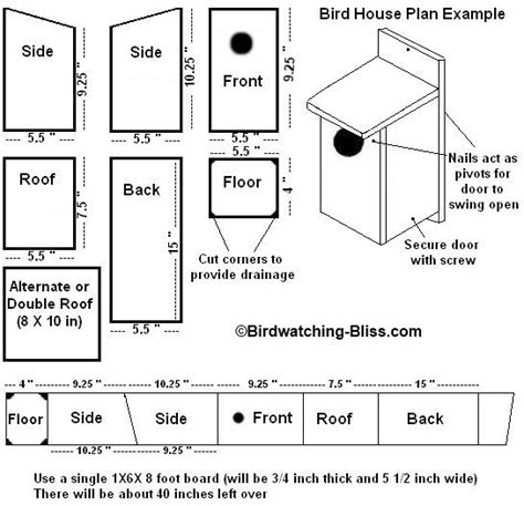 cute bird house plans  sparrows  home plans design