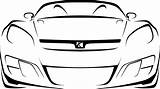 Outline Car Clip Cliparts Clipart Attribution Forget Link Don sketch template