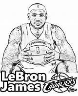 Lebron James Coloring Pages Drawing Harden Printable Sheets Shoes West Basketball Kids Colouring Player Warriors Golden State Kanye Color Cavaliers sketch template