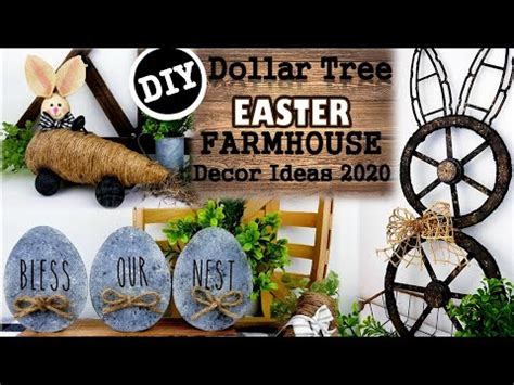 dollar tree diys farmhouse easter decor