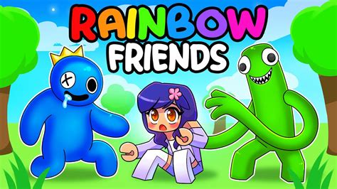 playing rainbow friends  roblox