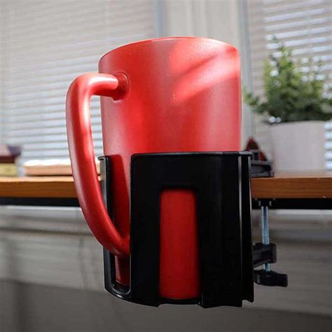 cup holster anti spill desk cup holder gadgetsin