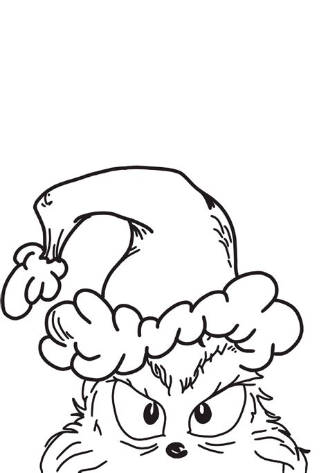 grinch printable coloring pages  pages etsy uk