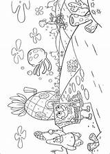 Spongebob Esponja Colorear Schwammkopf Desenho Kleurplaten Binoculares Turma Squarepants Nickelodeon Kleurplaat Dibujosparacolorear Krab Personagens Tekeningen Kleur Tekenen Páginas Krokante Huck sketch template