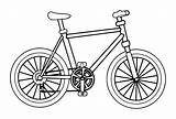 Bicycle Coloring Bike Pages Printable Bmx Drawing Kids Mountain Sheet Color Colouring Biycle Bikes Clipart Sheets Boys Tremendous Paintingvalley Print sketch template