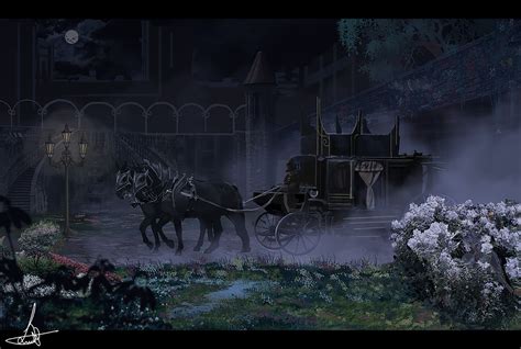 artstation ghost carriage