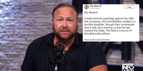 People Are Writing Civil War Letters To Mock Alex Jones