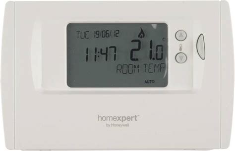 homexpert  honeywell kamerthermostaat opbouw dagprogramma conradnl