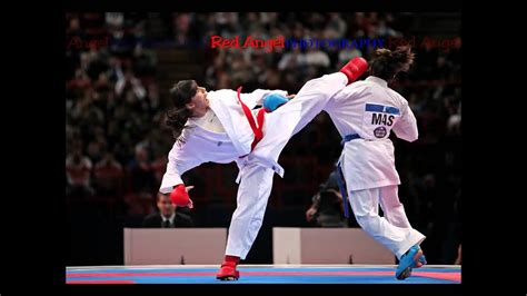 world karate championships 2012 paris female kumite 55