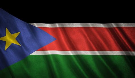bandera de sudán del sur foto gratis