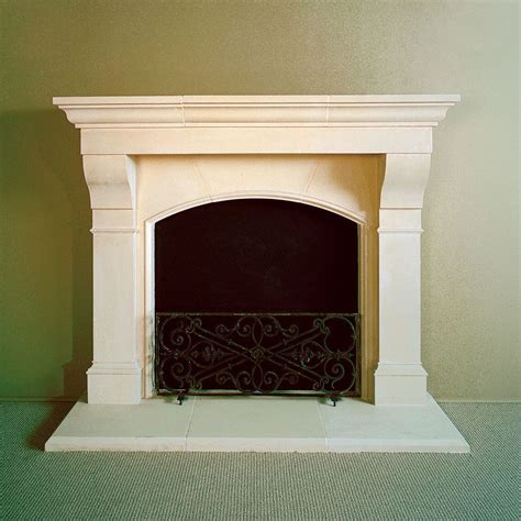 amhurst cast stone fireplace mantel traditional fireplaces dallas