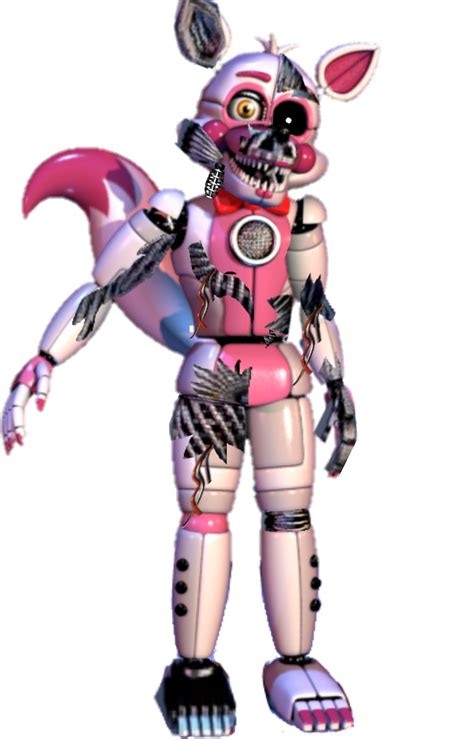 Withered Funtime Foxy Fnaf Sl By Marf5 On Deviantart