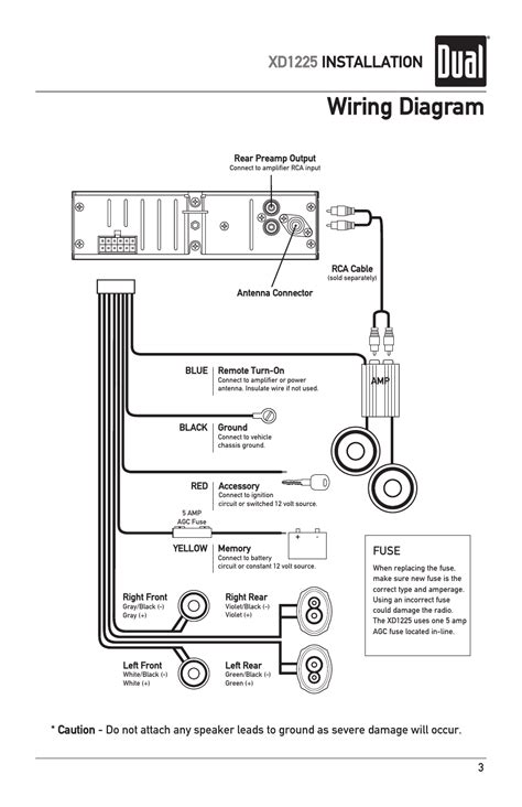 dual xdvdbt wiring diagram