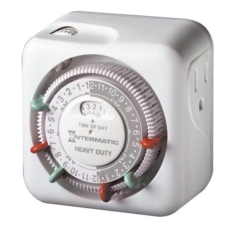 intermatic  amp heavy duty indoor plug  dial timer tn  home depot