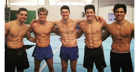 Brazil S Hot Men S Gymnastics Team Video Popsugar