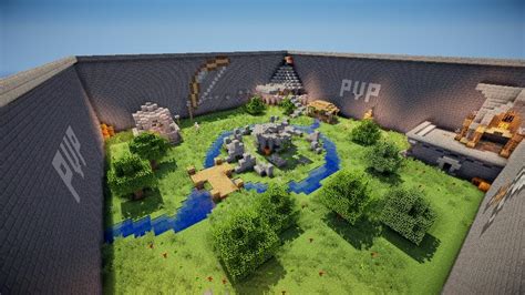 pvp arena small additions minecraft map