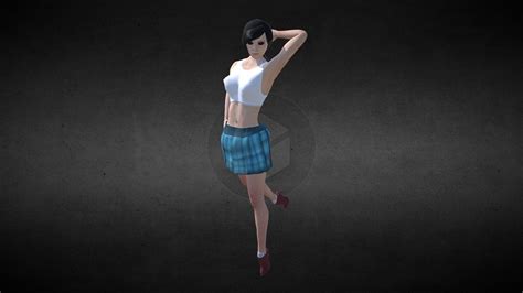 sexy teen babe download free 3d model by poisongames [7409086