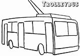 Trolley sketch template