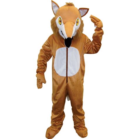 Fox Mascot Adult Halloween Costume