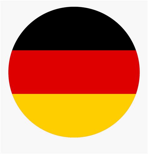germany flag circle png  transparent clipart clipartkey