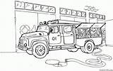 Rescue Coloring Truck Fire Modern Car Pages Scania Colorkid Cars Vehicles sketch template