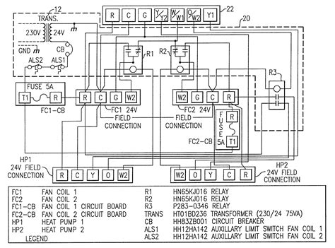 american standard air handler wiring diagram