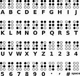 Braille Punkte Cambiato Milioni sketch template