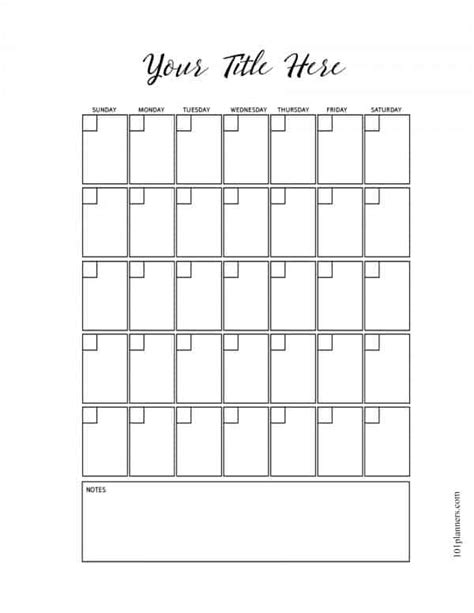monthly planner edit   print  home