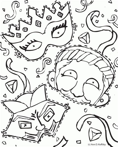 purim coloring pages coloring home