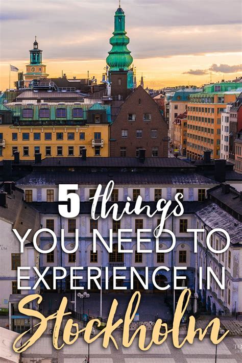 5 Things You Need To Experience In Stockholm • The Blonde Abroad