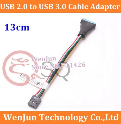 pcslot high quality usb  pin female  usb  pin male cable adapter prepose