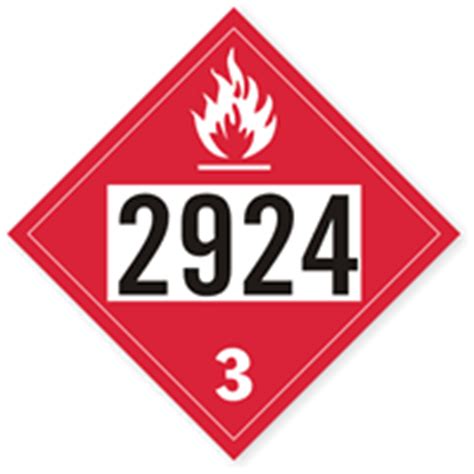flammable liquid corrosive polyester placards signs sku dot