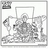 Toy Story Coloring Pages Jessie Box Drawing Disney Printable Halloween Characters Coloriage Color Artworks Sheet Kids Cartoon Woody Buzz Getcolorings sketch template