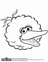 Bird Big Coloring Face Pages Drawing Sesame Street Printable Line Print Drawings Birthday Quality High Template Elmo Painting Getdrawings Choose sketch template