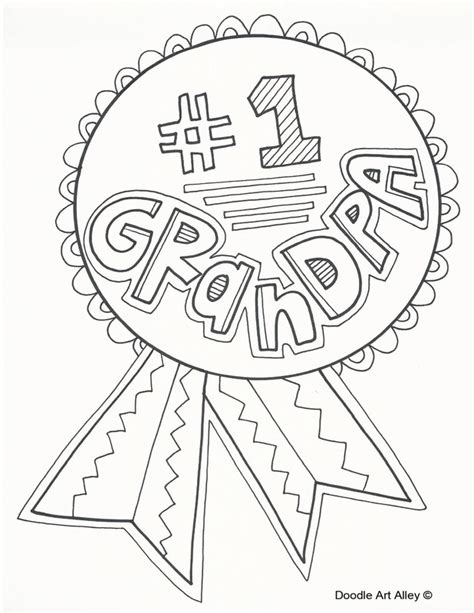 grandparents day coloring sheet design corral