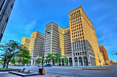 iconic detroit building   week cadillac place building curbed detroit