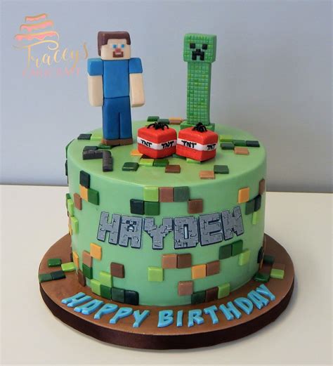 minecraft cake  edible figures minecraft cake designs minecraft