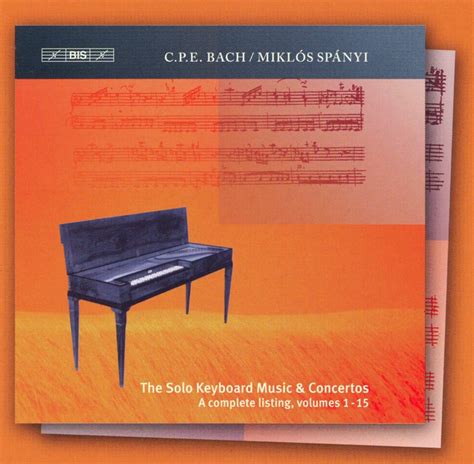 c p e bach concetos and solo keyboard music vol 15