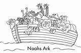 Ark Noahs Noah sketch template