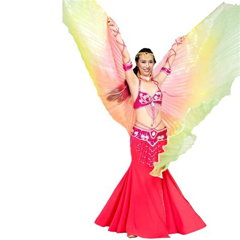 upscale luxurious wings oriental dance belly dance wings fans women belly stage performance