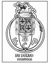 Porto Fc Soccer Coloring Pages Kids Futbol Color Benfica Colouring Portugal Football Team Printable Coloringpagesonly Print sketch template
