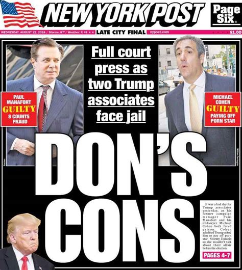 trumps     todays newspaper front pages