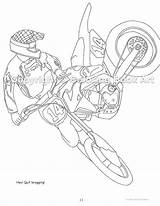 Coloring Pages Motorcross Comments Template Coloringhome sketch template