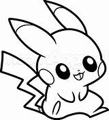 Glaceon Pikachu sketch template