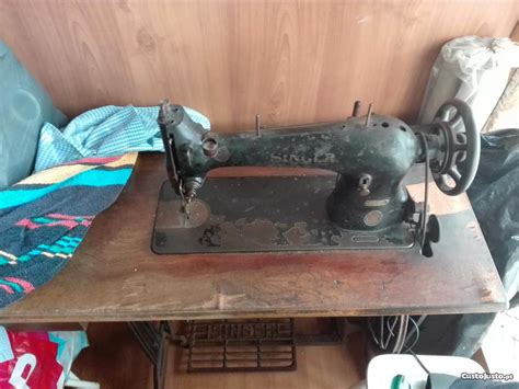 maquina de costura antiga singer antiguidades  coleccoes  venda porto