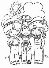 Coloring Friends Pages Strawberry Shortcake Preschoolers Helping Always Her Color Place Getdrawings sketch template