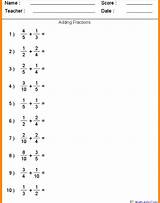 Fractions Tattletale Oguchionyewu sketch template