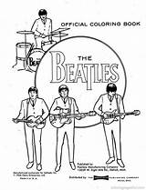 Beatles Coloring Pages Printable Kids 60s Yellow 1960s Book Submarine Colorear Fun Para Colouring Books Birthday Color Official Sheets Party sketch template